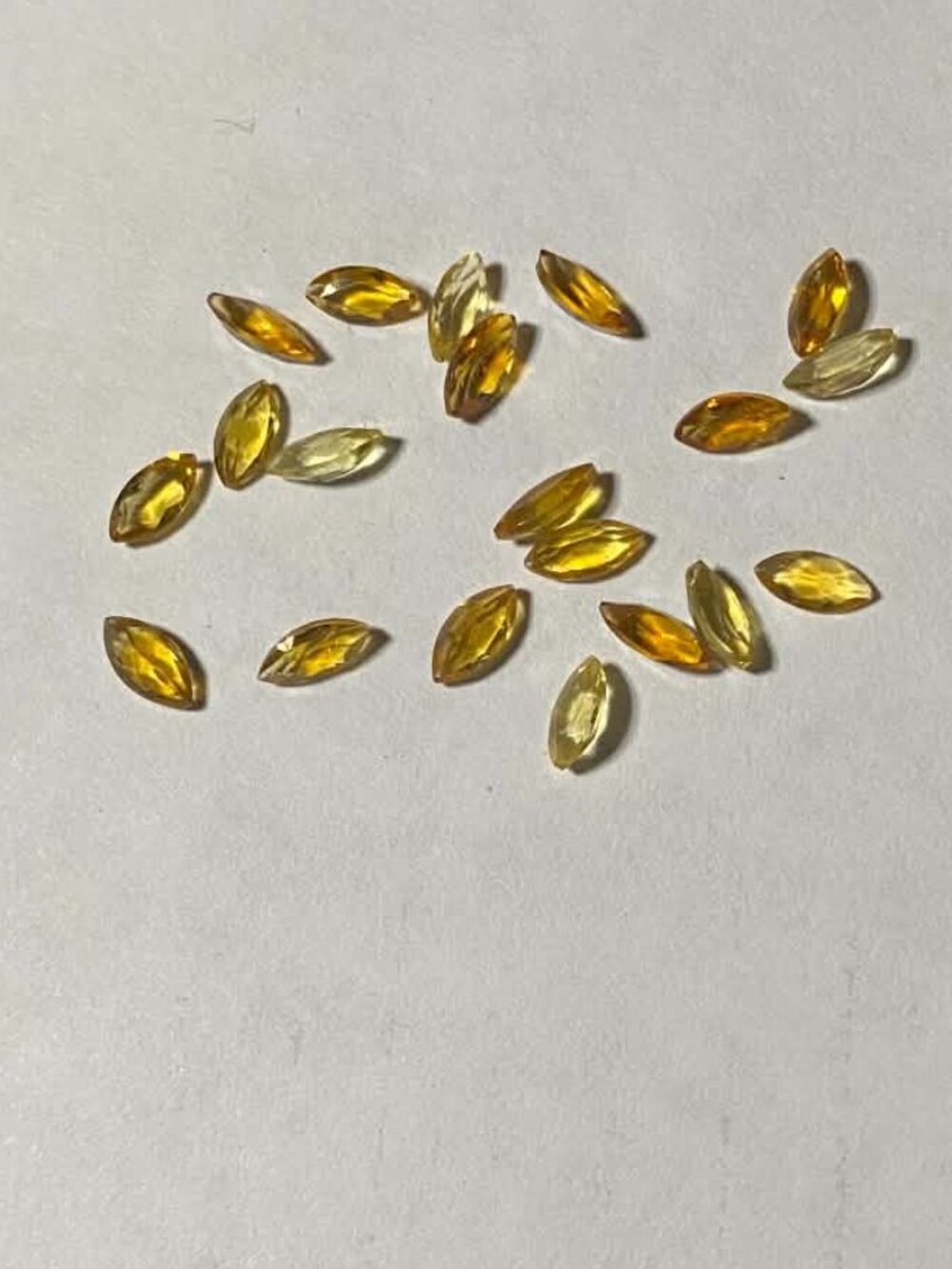 Natural Citrine Marquise Cut Loose Gemstones November Birthstone